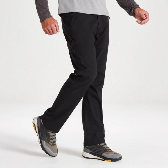 Craghoppers Kiwi Pro II Trousers - Black - Beales department store