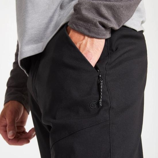 Craghoppers Kiwi Pro II Trousers - Black - Beales department store