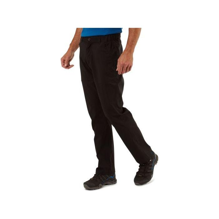 Craghoppers Kiwi Pro II Trousers - Black Regular - Beales department store