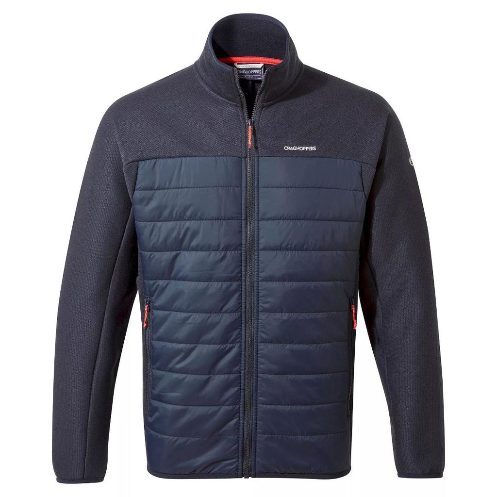 Craghoppers Men's Carson Hybrid Jacket - Blue Navy - Beales department store