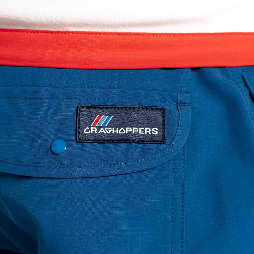 Craghoppers Men's Chorro Shorts - Poseidon Blue - Beales department store