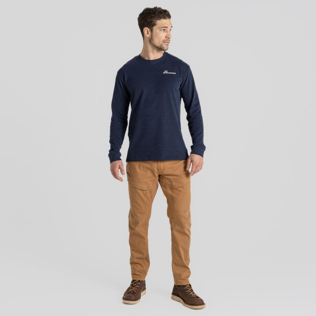 Craghoppers Men's Dillisk Long Sleeved Top - Blue Navy - Beales department store