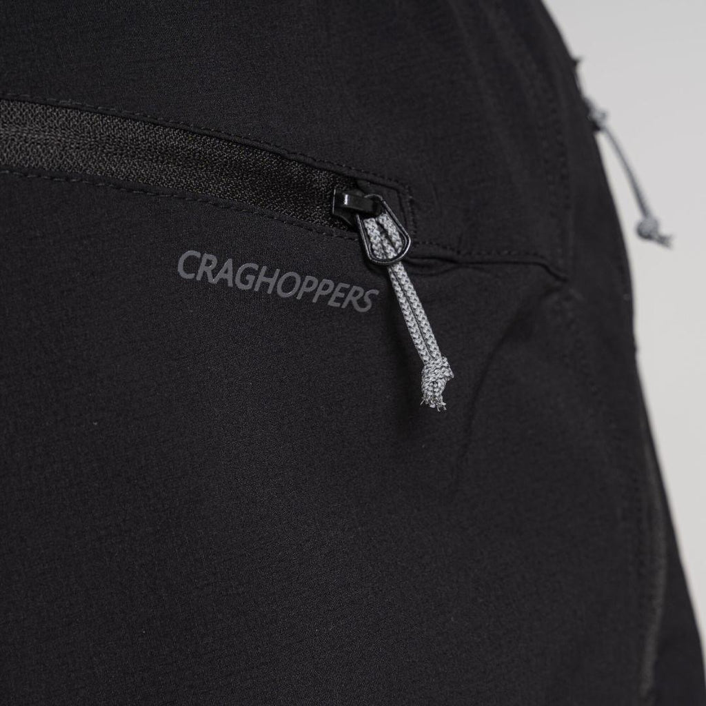 Craghoppers Men's Fleet Shorts - Black - Beales department store