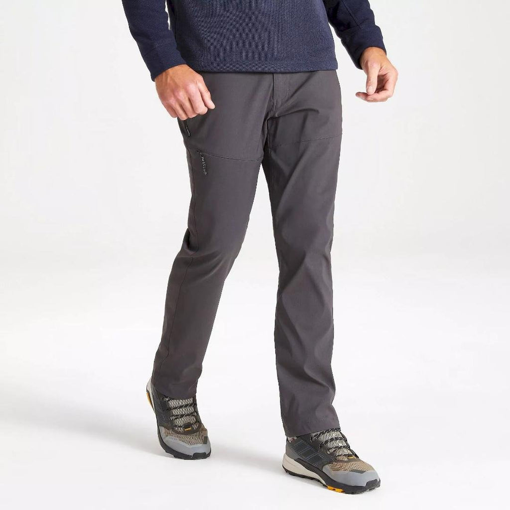 Craghoppers Men's Kiwi Pro II Trousers - Dark Lead - Beales department store