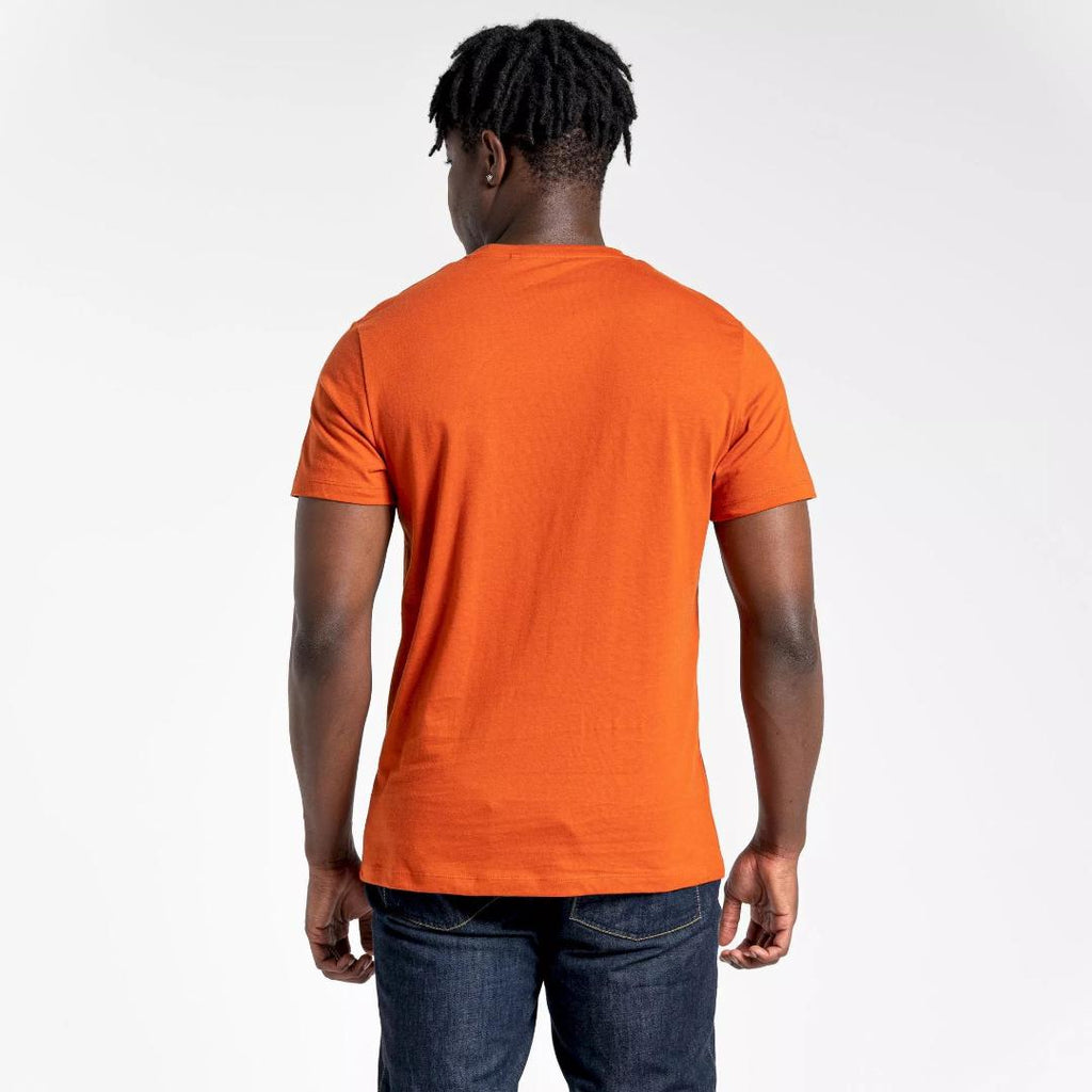 Craghoppers Men's Lugo Short Sleeved T - Shirt - Potters Clay - Beales department store