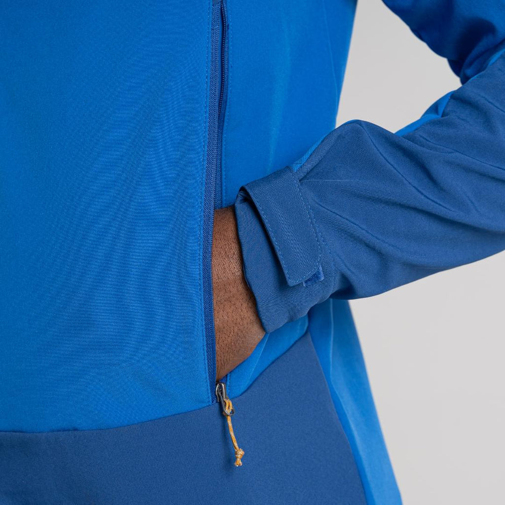 Craghoppers Men's Tripp Hooded Jacket - Bolt Blue - Beales department store