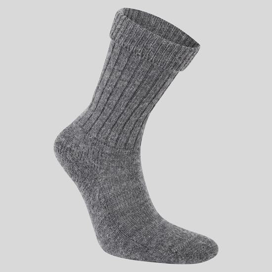 Craghoppers Men's Wool Hiker Sock - Black Pepper Marl - Beales department store