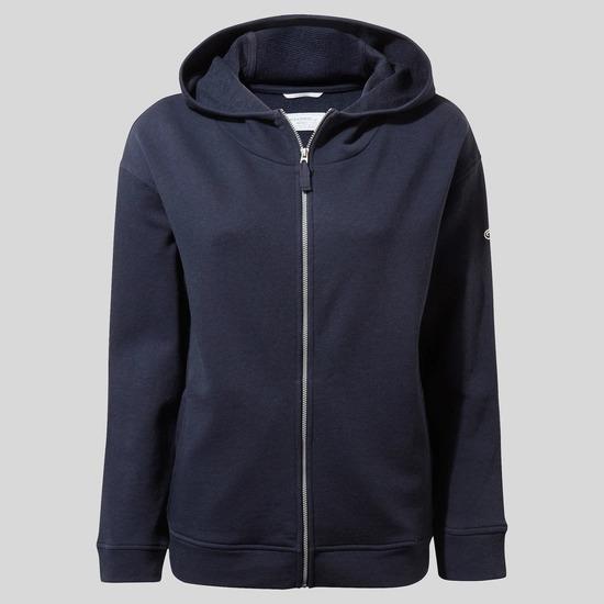 Craghoppers Nosibotanical Eden Hooded Jacket - Blue Navy - Beales department store