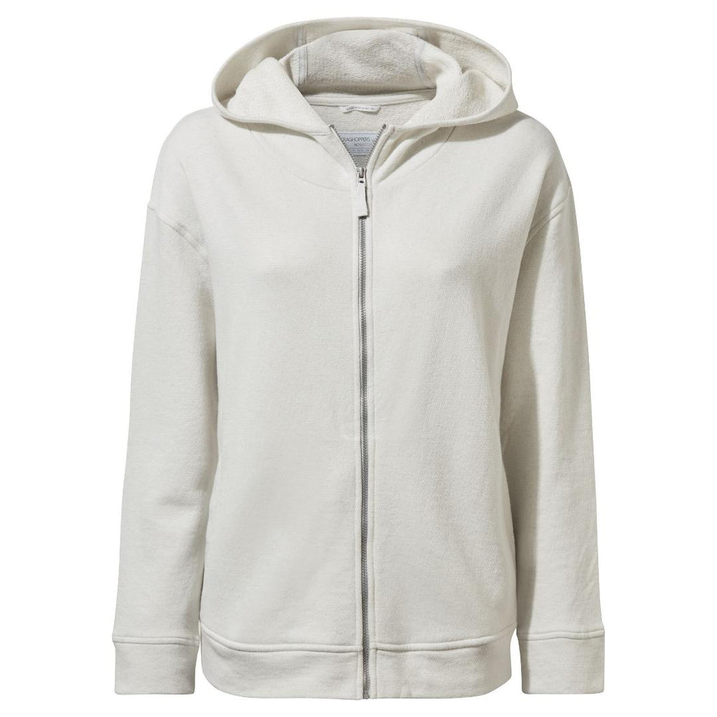 Craghoppers NosiBotanical Eden Hooded Top - Dove Grey Marl - Beales department store