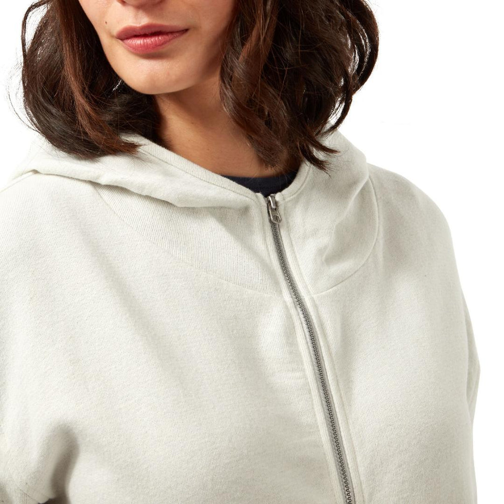 Craghoppers NosiBotanical Eden Hooded Top - Dove Grey Marl - Beales department store