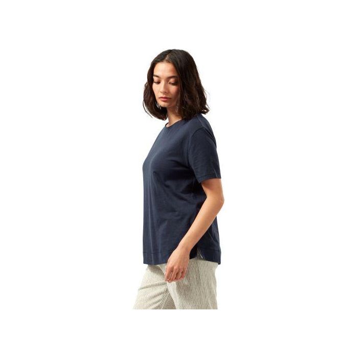 Craghoppers NosiBotanical Salma Short Sleeved Top - Blue Navy - Beales department store