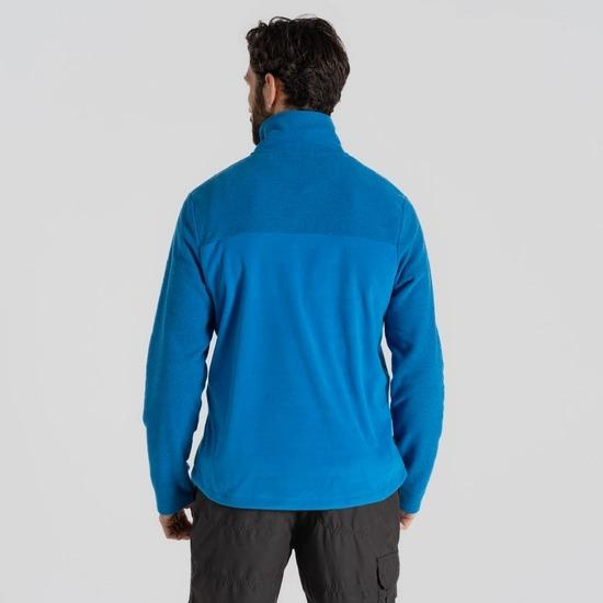 Craghoppers Reon Half Zip Fleece - Howlite Blue - Beales department store