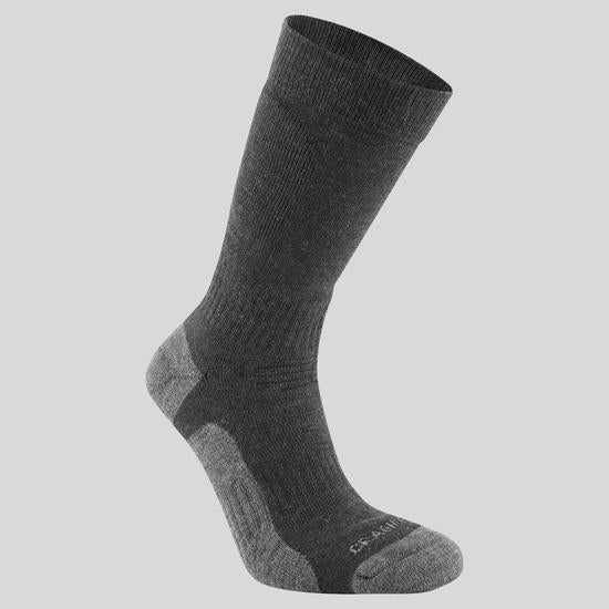 Craghoppers Trek Sock - Black Pepper - Beales department store