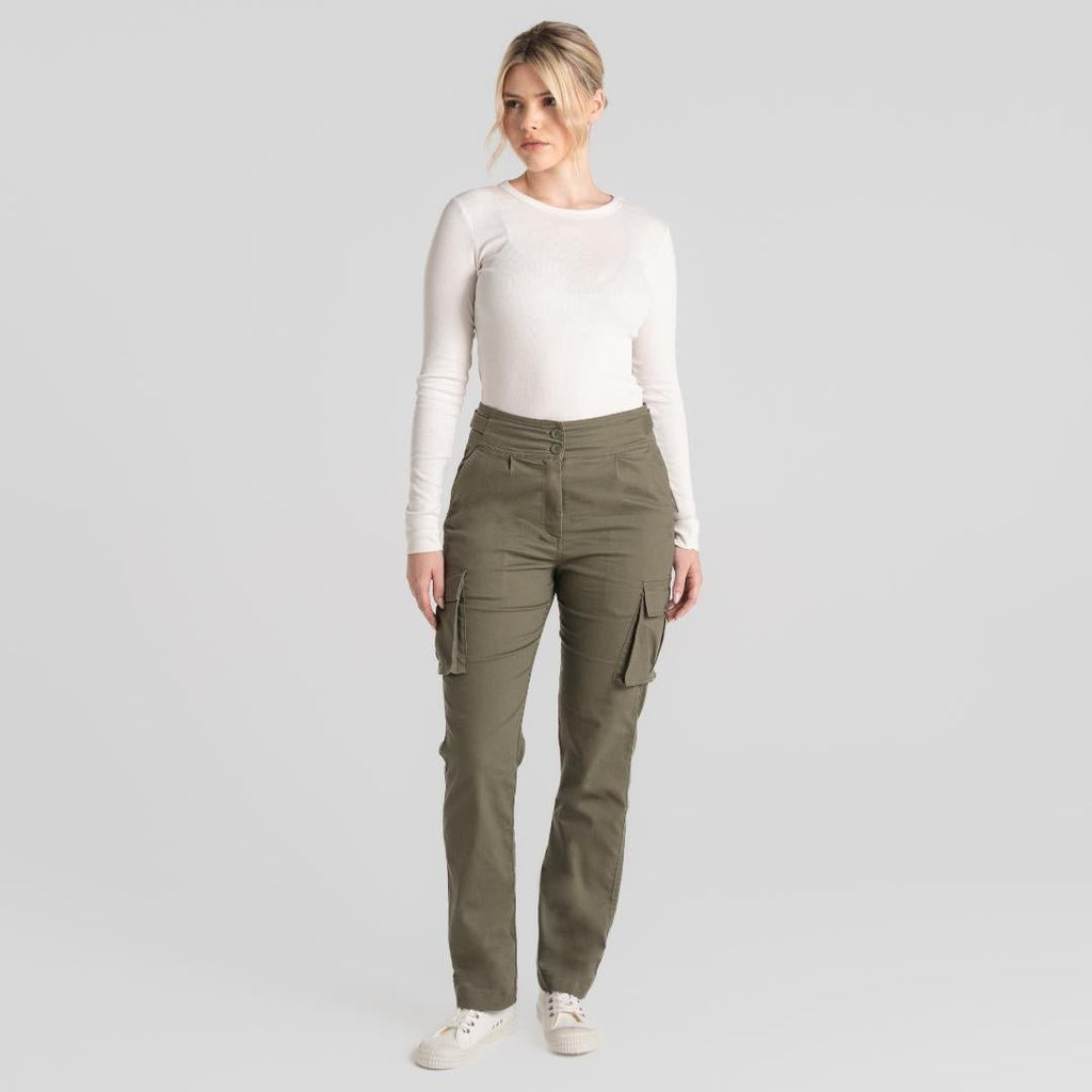 Craghoppers Women's Araby Trouser - Wild Olive - Beales department store