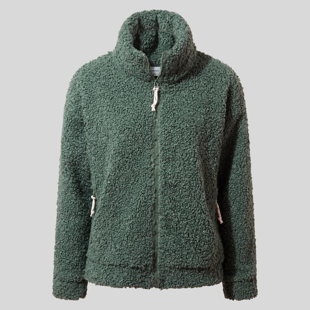 Craghoppers Women's Ciara Full Zip Fleece - Frosted Pine - Beales department store