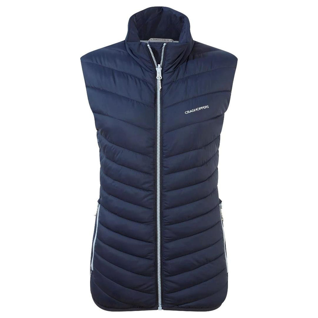 Craghoppers Women's Compresslite VII Gilet - Blue Navy - Beales department store