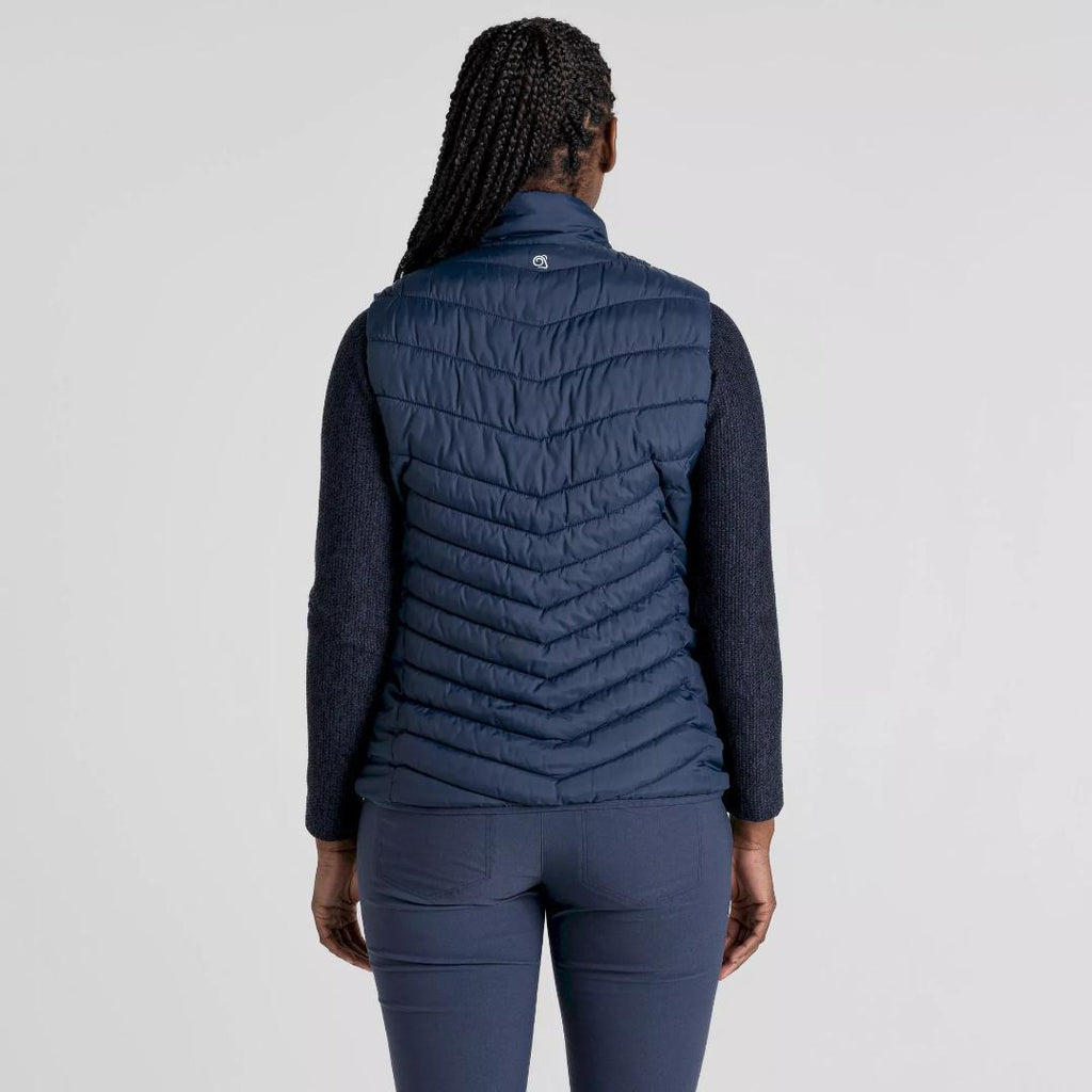 Craghoppers Women's Compresslite VII Gilet - Blue Navy - Beales department store