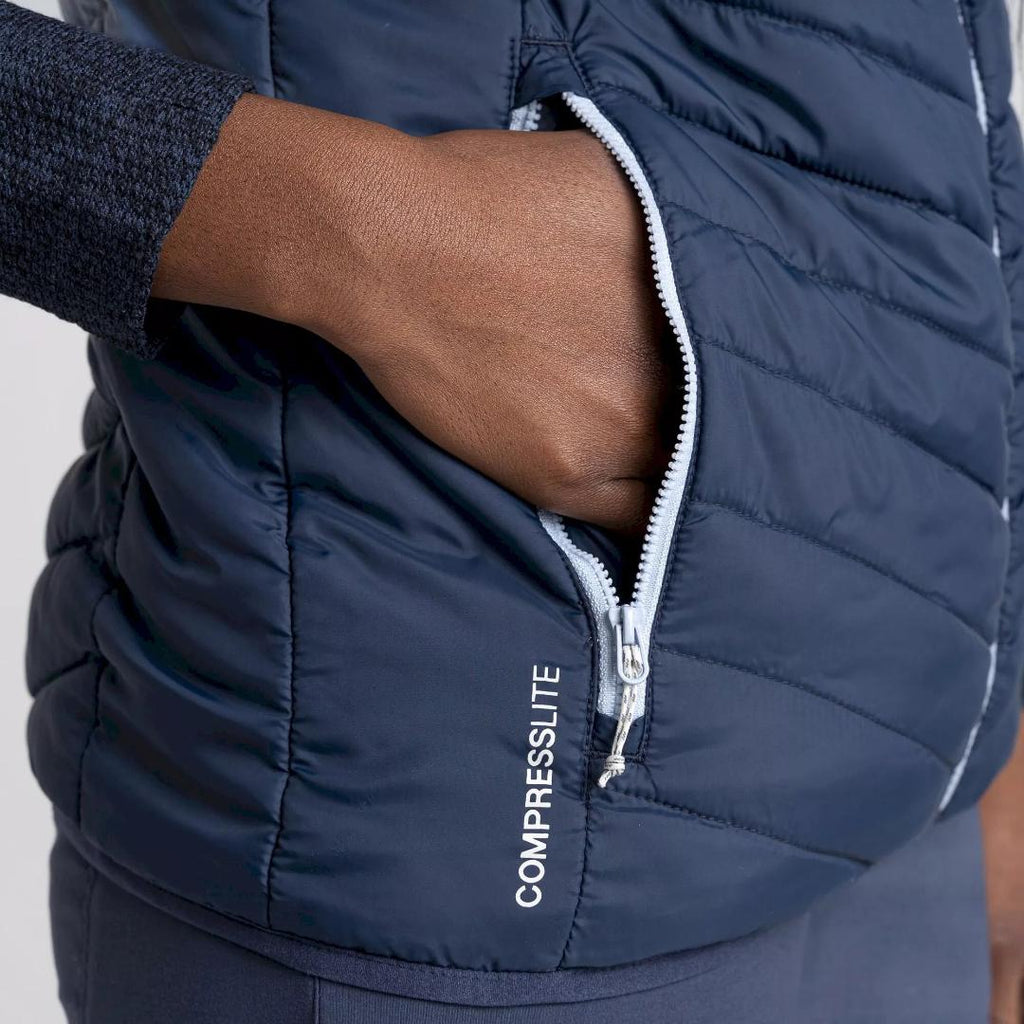 Craghoppers Women's Compresslite VII Gilet - Blue Navy - Beales department store