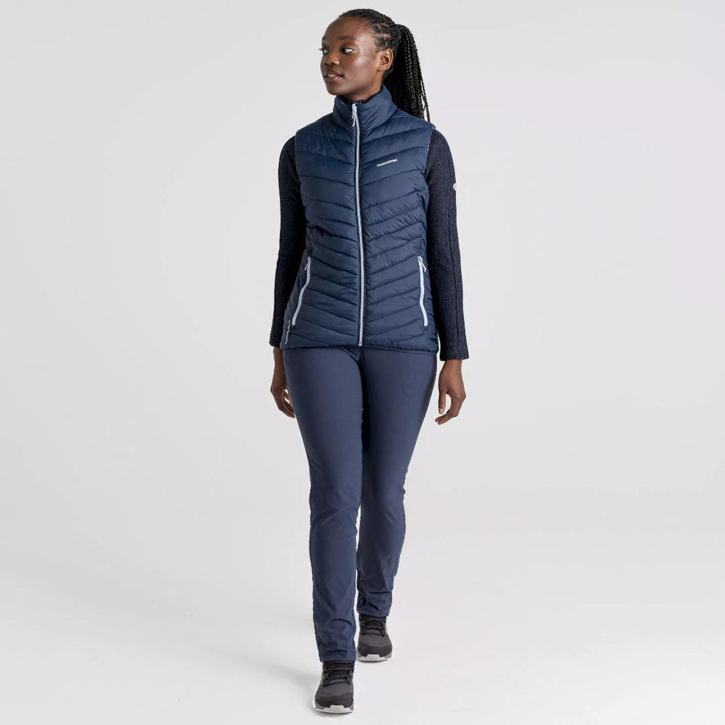 Craghoppers Women's Compresslite VII Gilet - Blue Navy - Beales department store