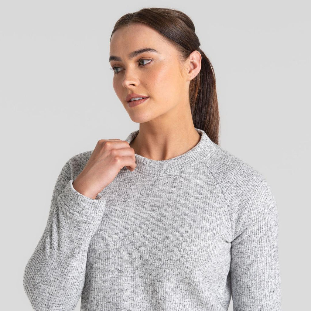 Craghoppers Women's Nessa Overhead - Soft Grey Marl - Beales department store