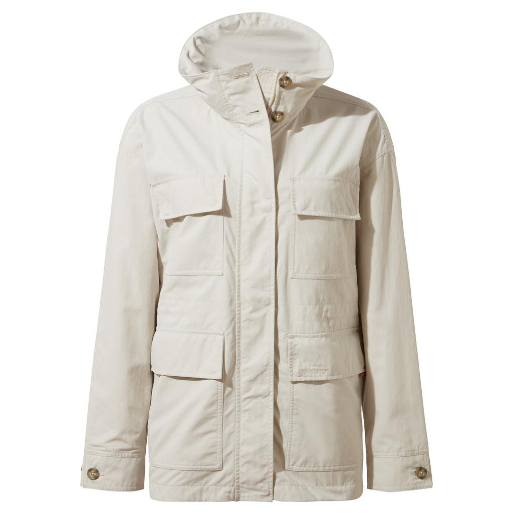 Craghoppers Women's Nosilife Adventure Jacket - Stone - Beales department store