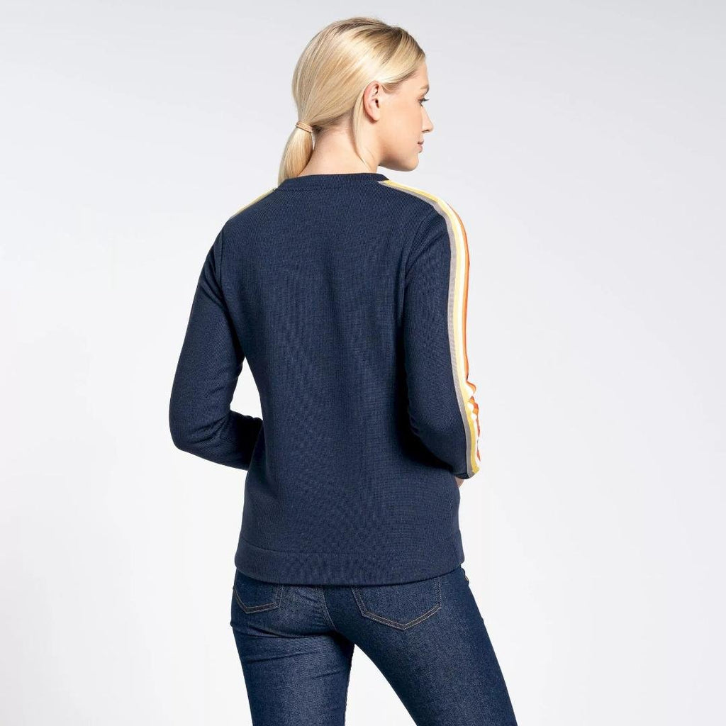 Craghoppers Women's Pinalla Crew Neck - Blue Navy - Beales department store