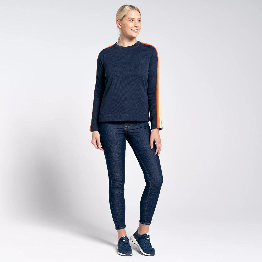 Craghoppers Women's Pinalla Crew Neck - Blue Navy - Beales department store