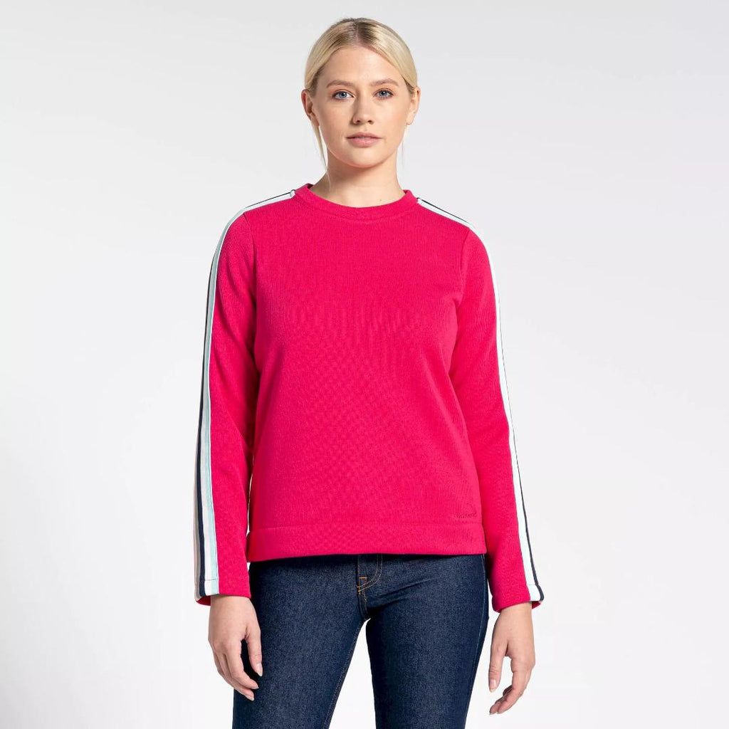 Craghoppers Women's Pinalla Crew Neck - Orchid Flower - Beales department store