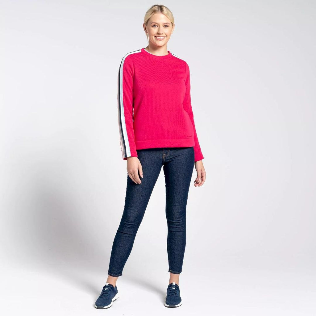 Craghoppers Women's Pinalla Crew Neck - Orchid Flower - Beales department store
