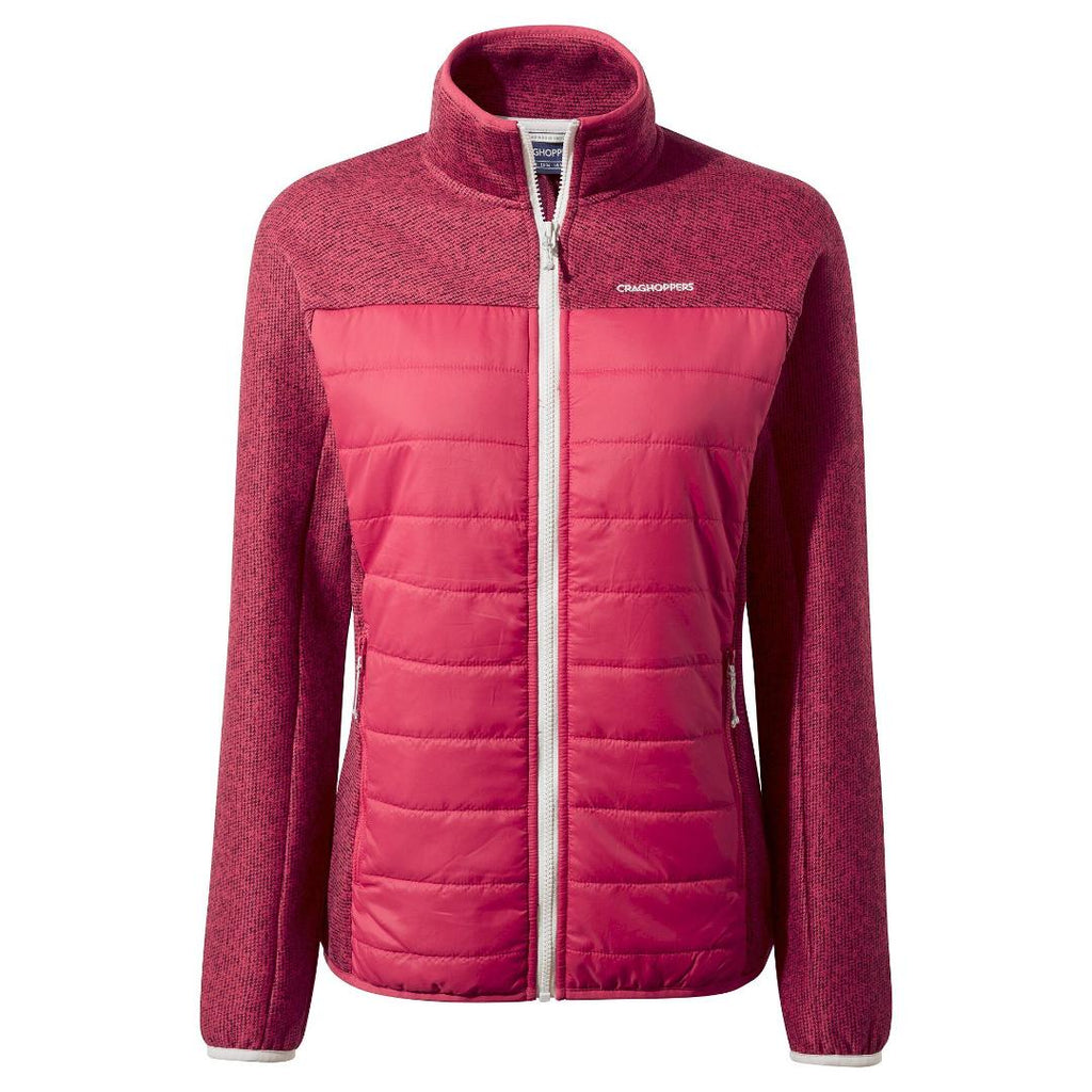 Craghoppers Women's Regina Hybrid Jacket - Orchid Flower - Beales department store