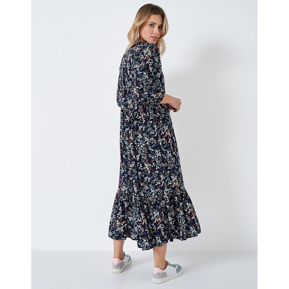 Crew Clothing Annabel Dress - Navy - Beales department store