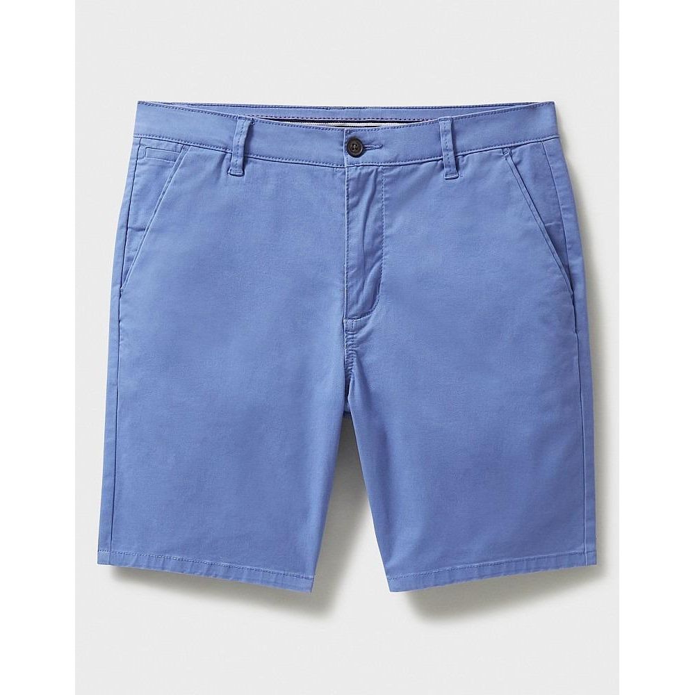 Crew Clothing Bermuda Chino Stretch Shorts - Riviera - Beales department store