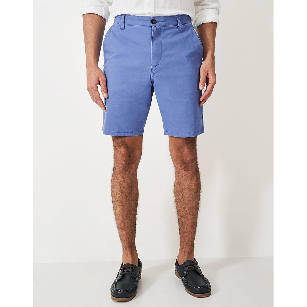 Crew Clothing Bermuda Chino Stretch Shorts - Riviera - Beales department store