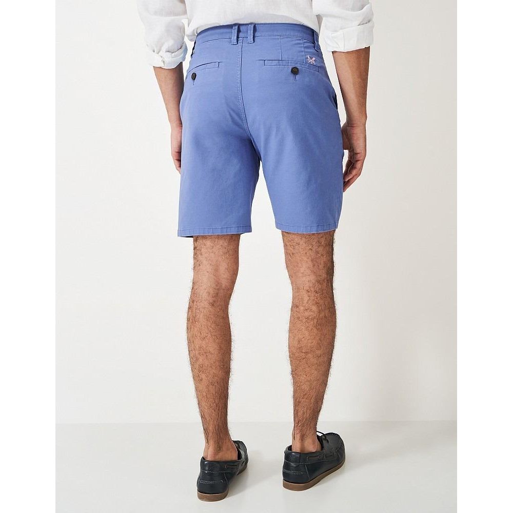 Crew Clothing Bermuda Chino Stretch Shorts - Riviera - Beales department store