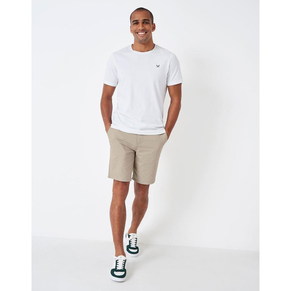 Crew Clothing Bermuda Shorts - Stone - Beales department store