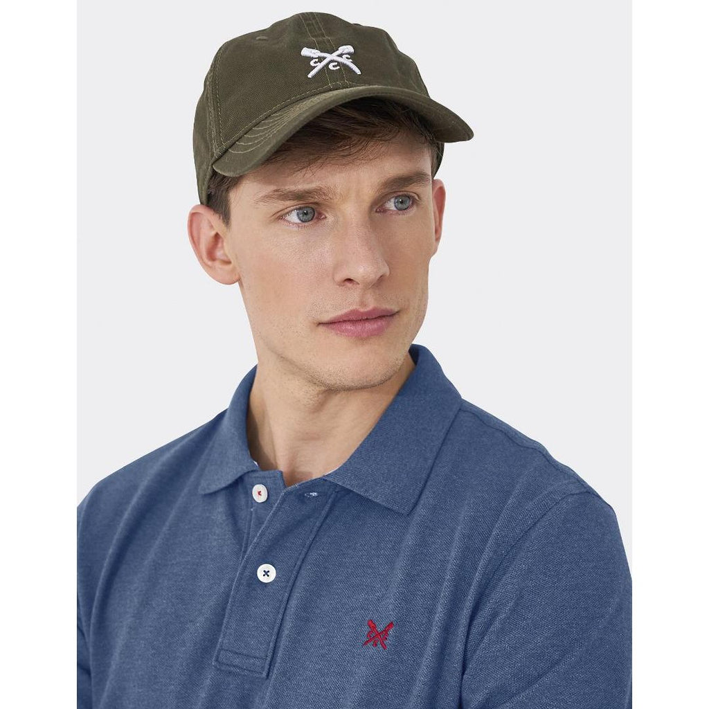 Crew Clothing Cap - Khaki - Beales department store