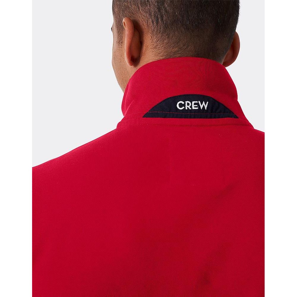 Crew Clothing Classic Pique Polo - Crimson - Beales department store