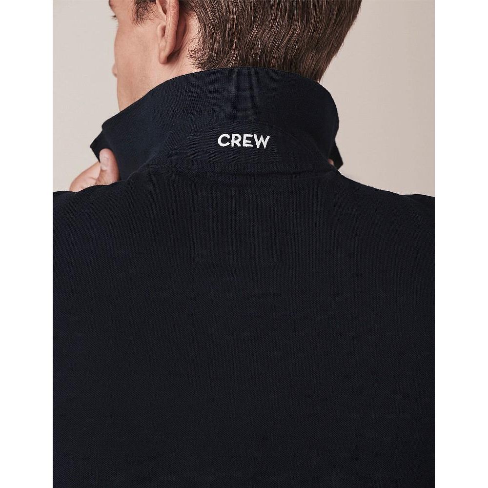 Crew Clothing Classic Pique Polo - Navy - Beales department store