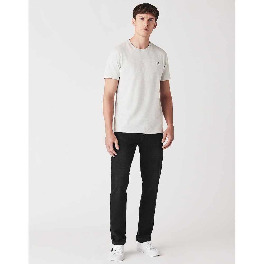 Crew Clothing Company Crew Classic Tee - Ice Grey Mar - Beales department store