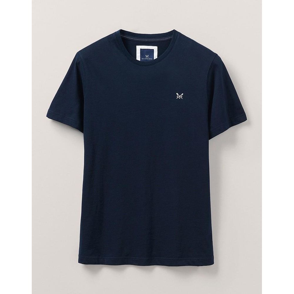 Crew Clothing Crew Classic Tee - Navy - Beales department store