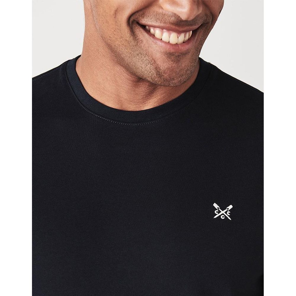 Crew Clothing Crew Classic Tee - Navy - Beales department store