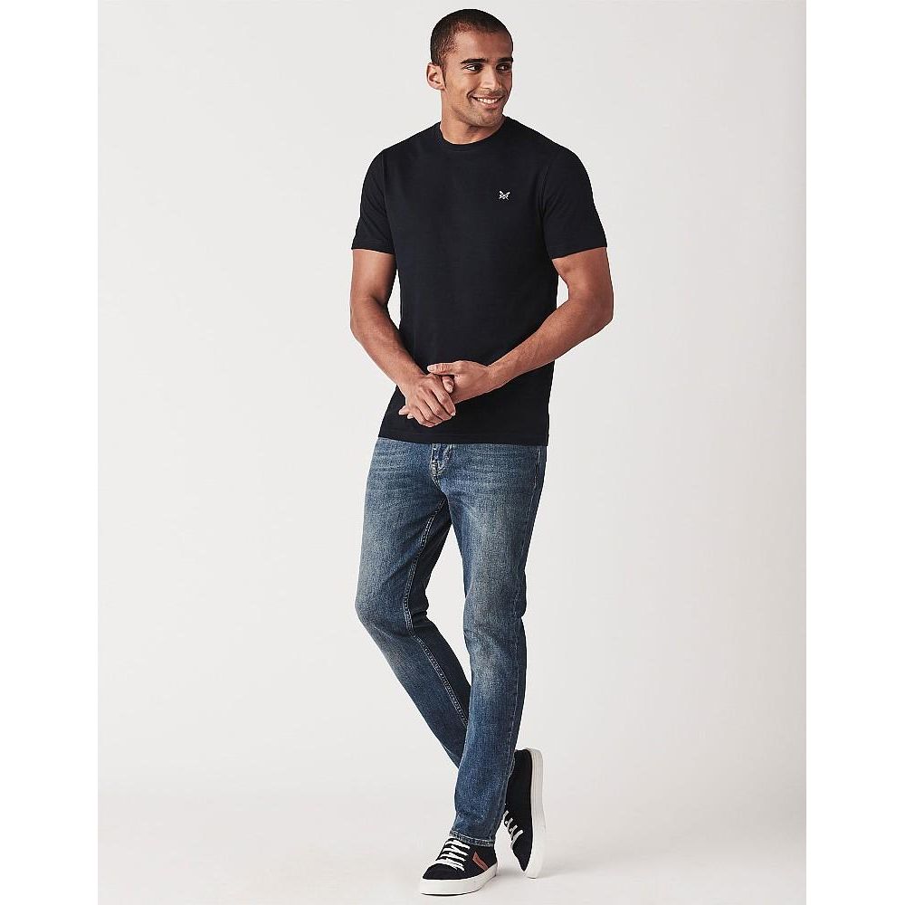 Crew Clothing Crew Classic Tee - Navy - Beales department store