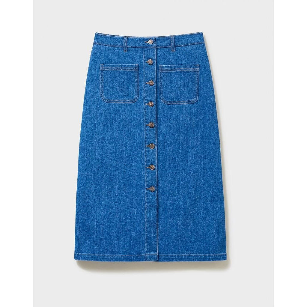 Crew Clothing Denim Skirt - Beales department store