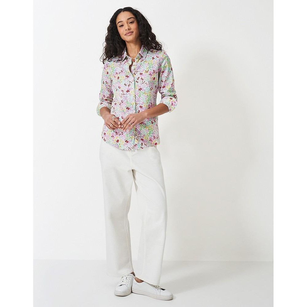 Crew Clothing Lulworth Shirt - Floral - Beales department store