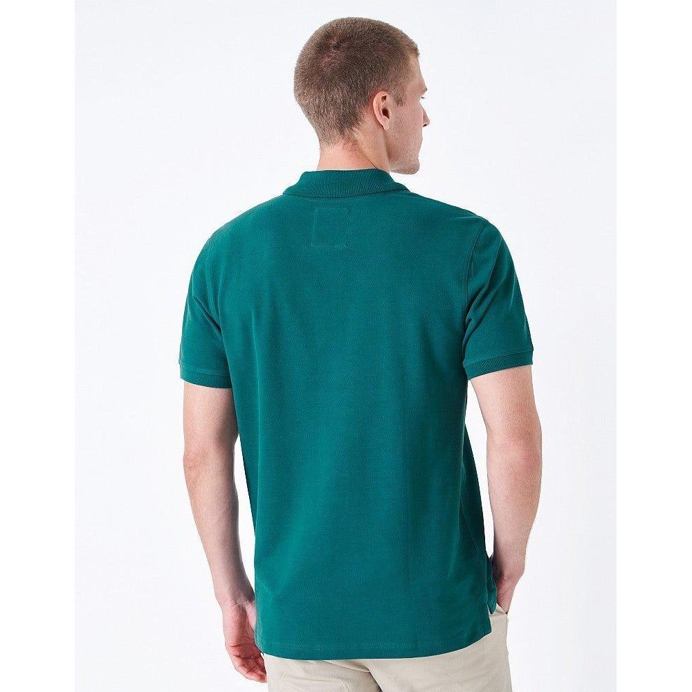 Crew Clothing Pique Polo Shirt - Atlantic Deep - Beales department store