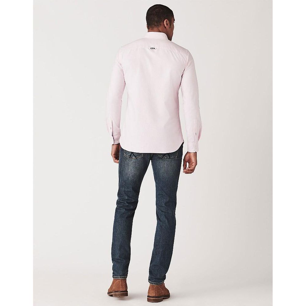 Crew Clothing Slim Oxford Shirt - Classic Pink - Beales department store