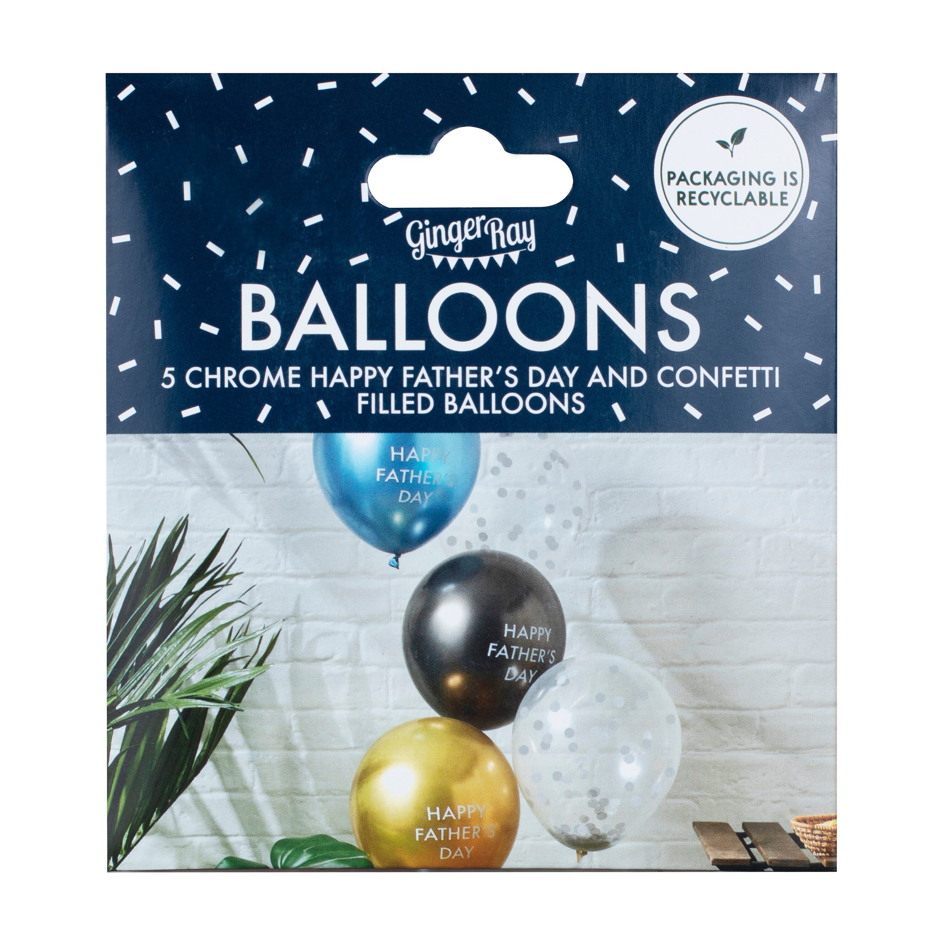Happy Father's Day Balloon Cluster- 5 Inner Pack