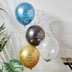 Happy Father's Day Balloon Cluster- 5 Inner Pack