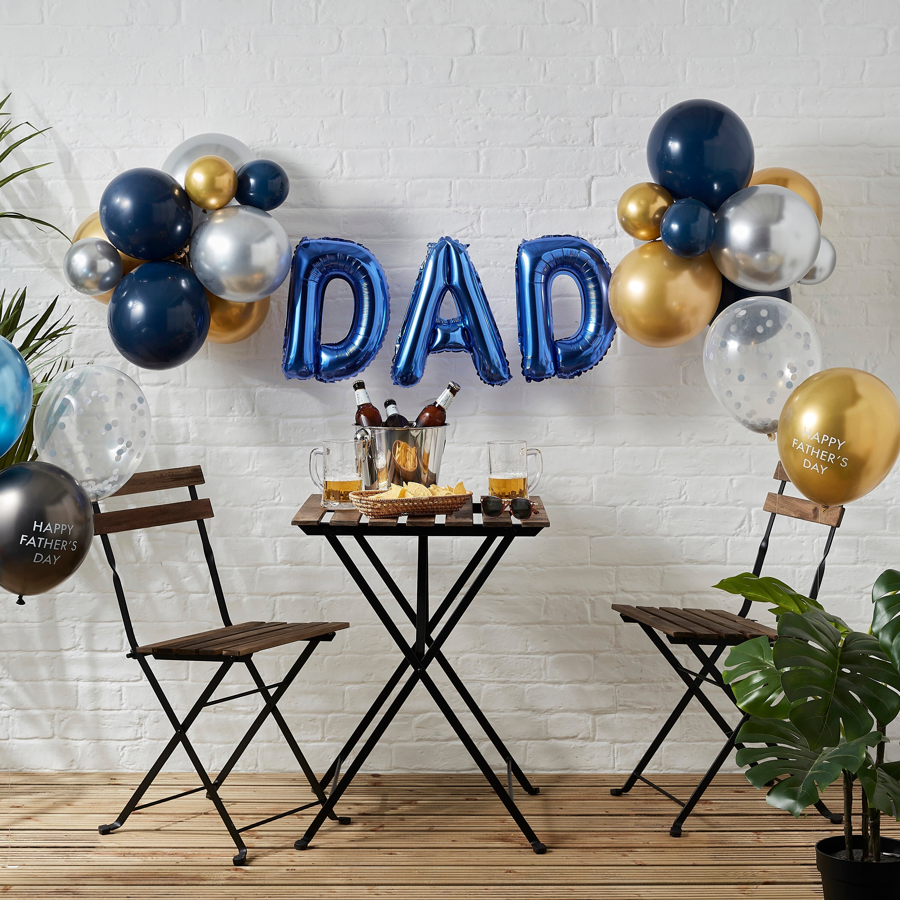 Wooden Best Dad Ever Father's Day Badge- 5 Inner Pack