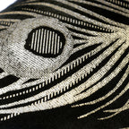 Laurence Llewelyn-Bowen Dandy Black Filled Cushion (30cm x 50cm)